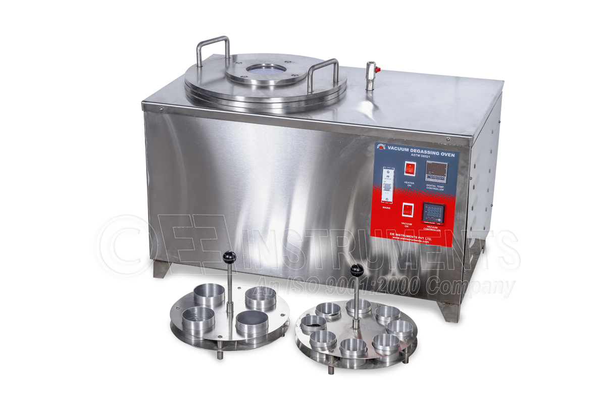 VACUUM DEGASSING OVEN - WITH VACUUM PUMP - ASTM D6521